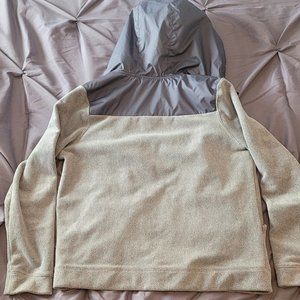 Nike fleece hooded full zip jacket